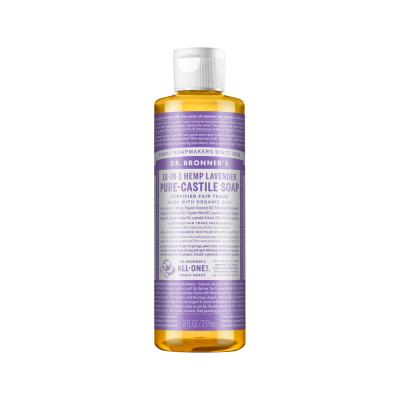 Dr. Bronner's Pure-Castile Soap Liquid (Hemp 18-in-1) Lavender 237ml
